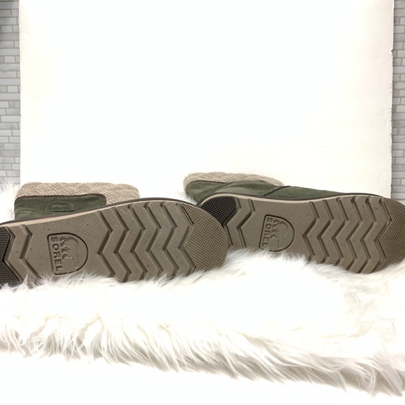 NWOT SOREL Tall The Campus Peatmoss Boots size 7.5 - Picture 6 of 8